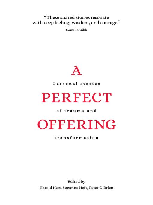 Title details for A Perfect Offering by Suzanne Heft - Available